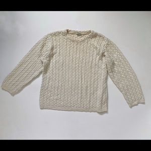 Gut Girls’ Oversized Cream Sweater
